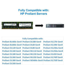 Cargar imagen en el visor de la galería, 16GB (1x16GB) Server Memory Upgrade Compatible for Dell Poweredge, Dell Precision &amp; HP Proliant Servers DDR4 2133MHz PC4-17000 ECC Registered Chip 2Rx4 CL15 1.2V DRAM RAM-FoxTI
