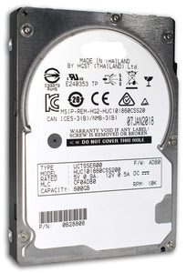 HUC101860CSS200 0B28808 600GB 10K RPM SAS 2.5" 512n ISE Enterprise HDD