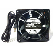 Load image into Gallery viewer, 120mm by120mmby 38mm muffin fan 1238, Muffin Cooling Fan,115V 120V AC high speed-FoxTI
