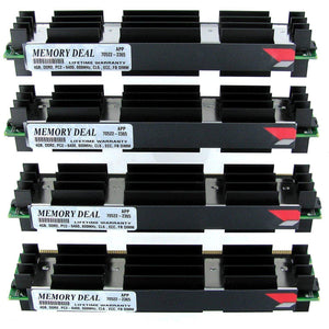 16GB ( 4 X 4 GB ) APPLE MAC PRO 8-CORE / QUAD-CORE 2.8GHZ - 3GHZ- 3.2GHZ INTEL XEON (EARLY 2008) &amp; MAC PRO WORKSTATION 2008 MEMORY DDR2 800 FULLY BUFFERED DIMM RAM PC2-6400-FoxTI