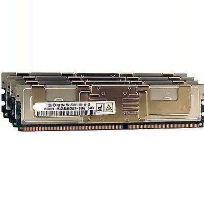16GB (4x4GB) FBD Memory Kit For Dell PowerEdge 2900,2950, 1900, 1950, 1955,R900 741360956858-FoxTI