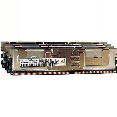 16GB (4x4GB) FBD Memory Kit For Dell PowerEdge 2900,2950, 1900, 1950, 1955,R900 741360956858-FoxTI