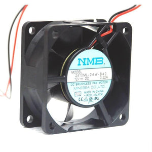 1pc NMB DC Fan 2410ML-04W-B40 6x6x2.5cm 12V 0.22A 4550rpm 19.4cfm 31dBA Cooler-FoxTI