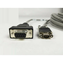 Load image into Gallery viewer, 25FT EMC Null Modem Micro-DB9 Male to DB9 Female Serial Cable 038-003-084 Grey-FoxTI
