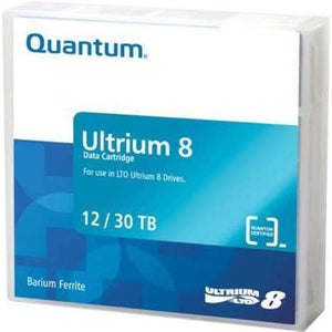 QUANTUM MR-L8MQN-01 ULTRIUM-8 DATA CARTRIDGE. 12TB NATIVE / 30TB COMPRESSED ...