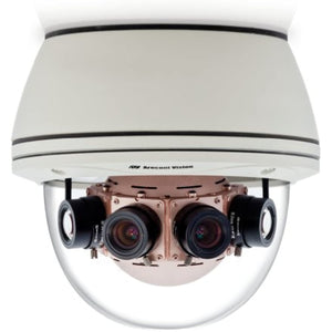 Arecont Vision AV20185DN | 20 Megapixel 180? Panoramic IP Camera, 3.5 fps, Day/Night, 6.2mm f/1.8 IR Lens, IP66, IK-10 Vandal Resistant Dome - MFerraz Tecnologia