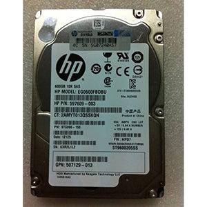 HP EG0600FCHHU-SC EG0600FCHHU HP 600GB 10K 6G SFF SAS SC Hard Drive - MFerraz Tecnologia
