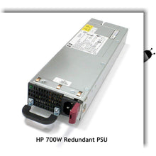 Cargar imagen en el visor de la galería, 700 Watt HP / Compaq Hot Plug Redundant Power Supply For ProLiant DL360G5 411076-001 411076001 393527-001 412211-001-FoxTI
