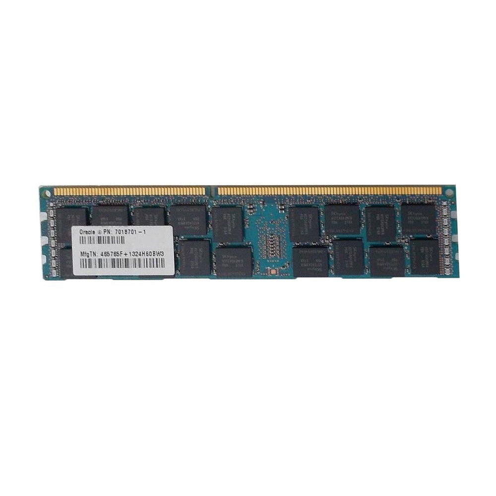 7018701 Oracle 16GB DDR3 Registered ECC PC3-12800 1600Mhz 2Rx4 Memory 70000001871