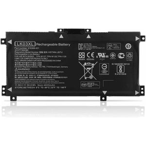 LK03XL Laptop Battery for HP Envy X360 Convertible 17-AE 17M-AE 17T-AE 17-BW 17M-BW 17-CE 17M-CE 17T-CE 17T-BW 15-BP 15M-BP 15-BQ 15M-BQ 15M-CP 15M-CN0XXX L09281-855 916814-855 916368-541 916368-421 Bateria - MFerraz Tecnologia