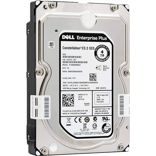 DELL ENTERPRISE CLASS 4TB 7.2K RPM SATA 3.5