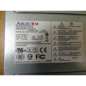 Ablecom PWS-303-PQ 300W ATX Desktop 24-Pin Power Supply Fonte-FoxTI