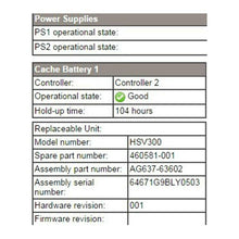 Cargar imagen en el visor de la galería, Battery Array Assembly AG637-63601 460581-001 for HP EVA4400 3.7V 2500mA bateria-FoxTI
