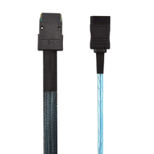 Load image into Gallery viewer, Cabo Internal Mini SAS to SATA Cable (SFF-8087 to SATA Forward Breakout) 3.3 Feet-FoxTI
