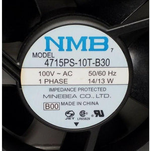 Cooler NMB 4715PS-10T-B30 FAN 100VAC 1PHASE 50/60HZ 13/14W 935025365523-FoxTI