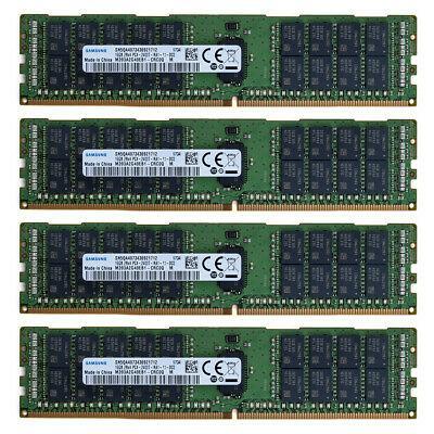 Dell PowerEdge R430 R530 R630 64GB (4x16GB) DDR4 2400MHz PC4-2400T ECC Memory-FoxTI