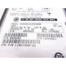 Load image into Gallery viewer, EMC 118033088-02 1.2TB 10K 6Gbps 2.5&quot; SAS Small Form Factor Hard Drive with tray-FoxTI
