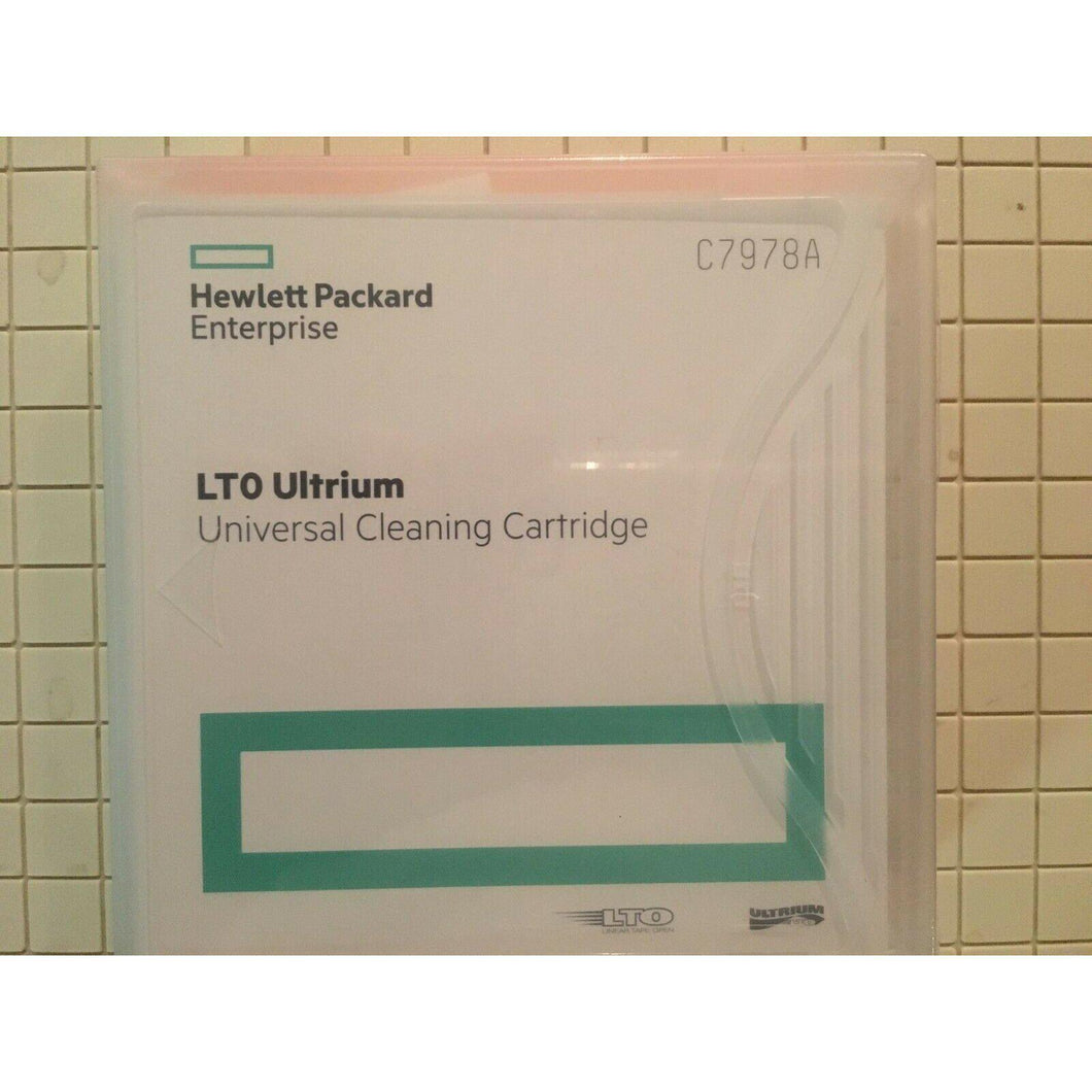 Fita HPE C7978A Universal Cleaning tape Cartridge for LTO 1-7 Ultrium drives 808736038799-FoxTI
