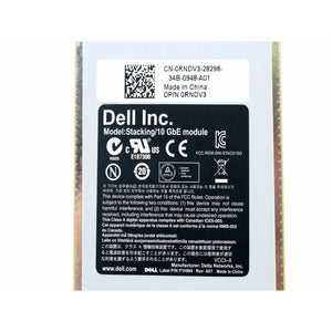 Genuine Dell PowerConnect 7024 7048 7024P 7048P 10GE 10GbE Stacking Module RNDV3 0RNDV3 CN-0RNDV3-FoxTI