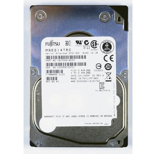 HD 146GB SAS 15k RPM 2.5