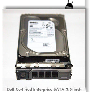 HD 1TB Enterprise Class SATA 3.5" Hard Drive for Poweredge T310, T320, T410, T420, T610, T620 and T710 Servers. Equipped with Caddy. 342-1504-FoxTI