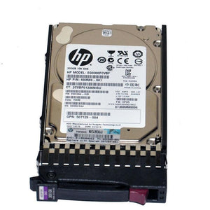 HD 300GB SAS 10k RPM 2.5" 6G SC para HP 619286-001-FoxTI
