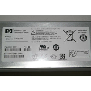HP CONTROLLER BATTERY AG637-63601 460581-001 STORAGEWORKS BACKUP CACHE P6500 658759107589-FoxTI