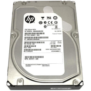 HP / Seagate 2TB 7200RPM 64MB Cache SATA III 6.0Gb/s 3.5" Desktop Hard Drive-FoxTI