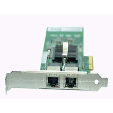 Load image into Gallery viewer, Intel 82576 Chip E1G42ET 1.25G Gigabit PCI Express 2.0 X1 Ethernet Converged Network Adapter (NIC), Dual RJ45 Copper Ports-FoxTI
