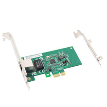 Load image into Gallery viewer, Intel 82576 Chip E1G42ET 1.25G Gigabit PCI Express 2.0 X1 Ethernet Converged Network Adapter (NIC), Dual RJ45 Copper Ports-FoxTI
