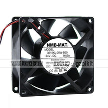 Load image into Gallery viewer, NMB-MAT 3615KL-05W-B60 24V 0.55A 92*92*38MM 9CM Inverter Cooling Fan-FoxTI
