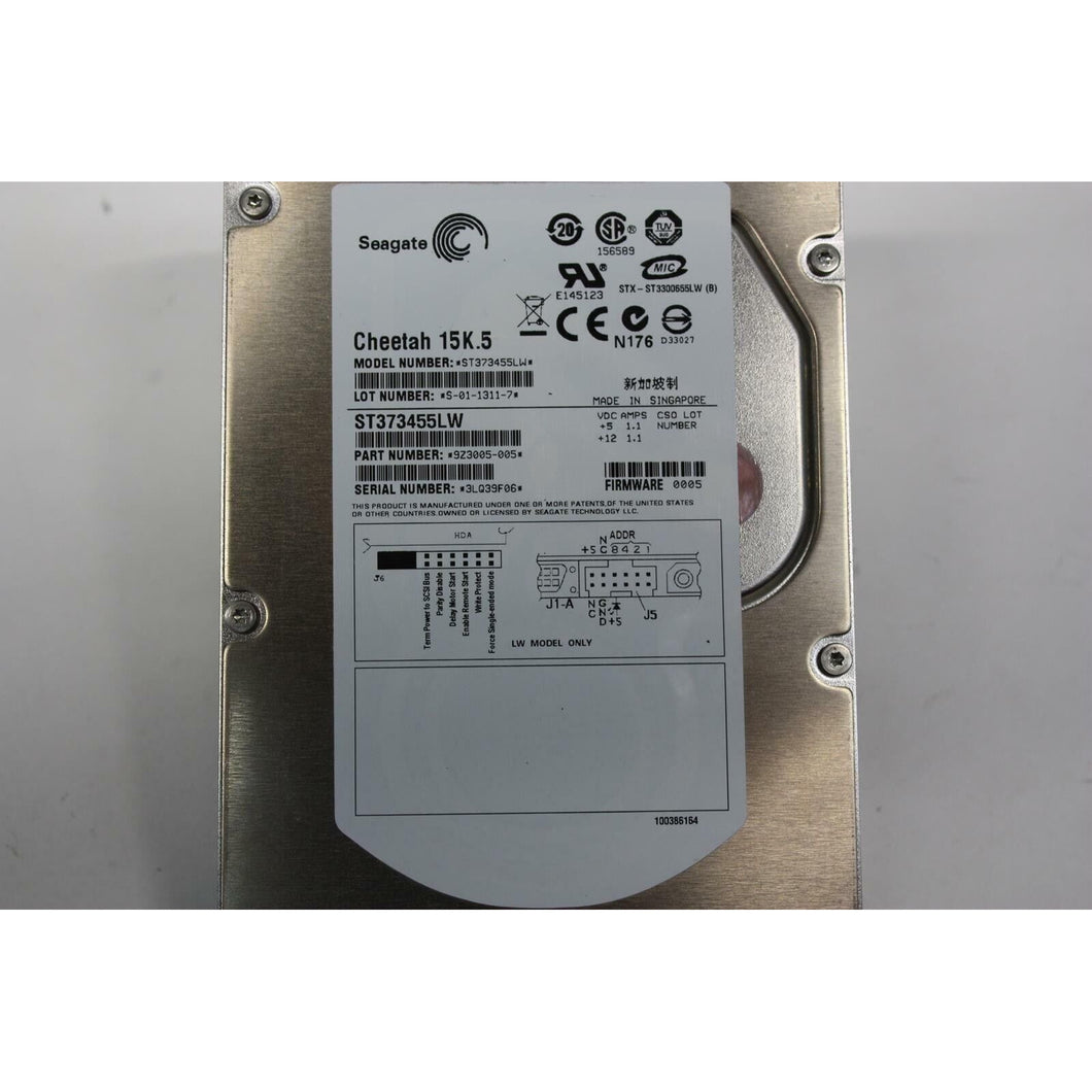 Seagate Cheetah ST373455LW ST373454LW 73GB 15K 3.5