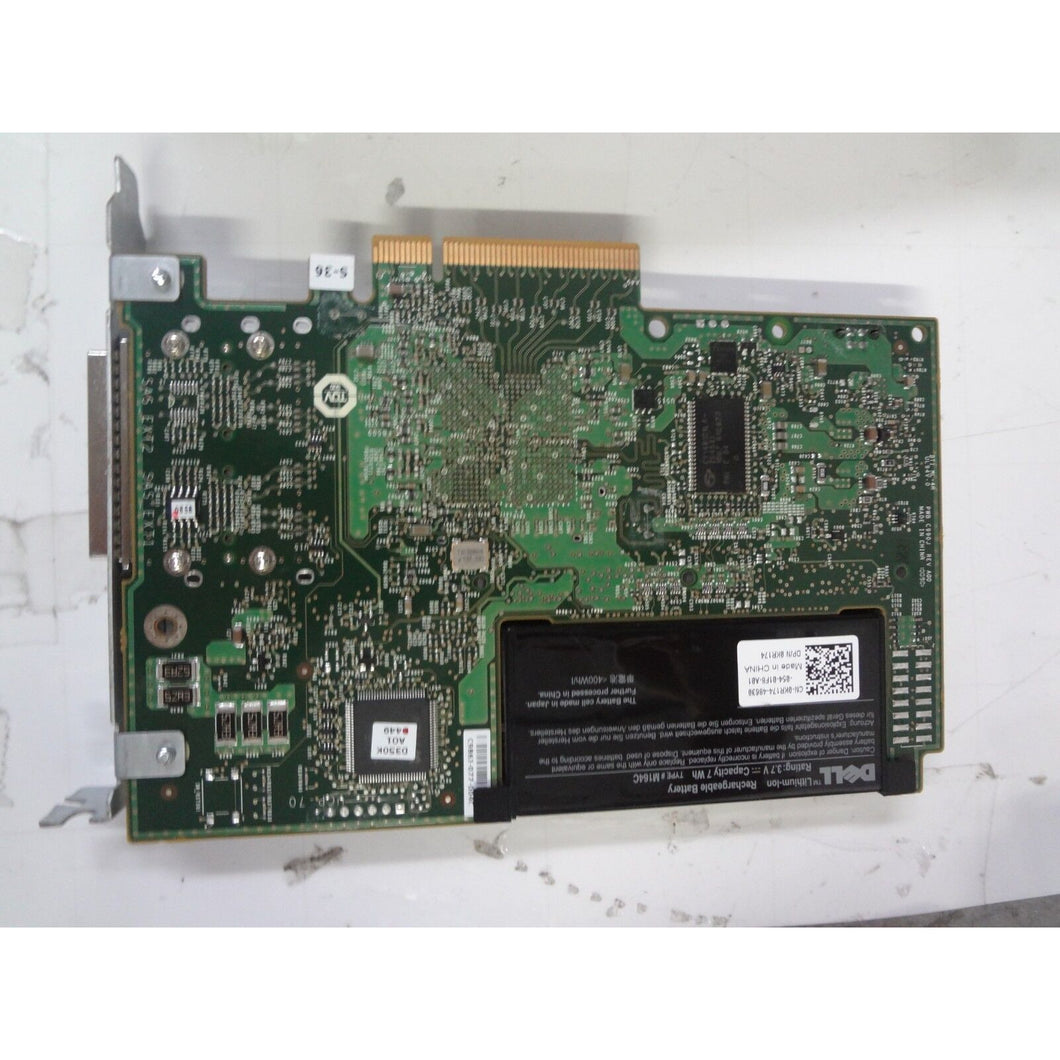 Dell N743J PERC H800 512MB 6Gbps External SAS/SATA RAID Controller w/ Bat KR174 Controller