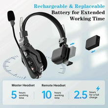 Carregar imagem no visualizador da galeria, HOLLYLAND Solidcom C1 4S Wireless Headset Intercom System 1000ft Full Duplex - MFerraz Tecnologia
