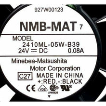 Cargar imagen en el visor de la galería, Cooler Minebea-Matsushita Motor Corp. 2410ML-05W-B39 Axial Fan 24 VDC 0.08 Amps - MFerraz Tecnologia
