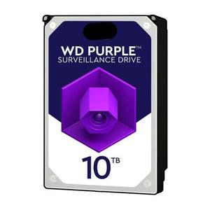 Disco WD Purple 10TB Surveillance 7200 RPM SATA lll 256MB 3.5" Internal HDD WD101PURZ - MFerraz Tecnologia