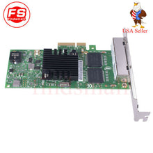 Cargar imagen en el visor de la galería, Network Card for I350-T4V2 PCI-E Four RJ45 Gigabit Ports Server Adapter NIC placa - MFerraz Tecnologia
