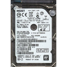 Cargar imagen en el visor de la galería, Disco HGST HTS541075A9E680  p/n: 0J33072 mlc: DA5286 750GB SATA HDD  7707 - MFerraz Tecnologia
