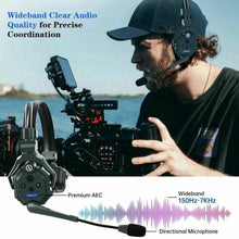 Carregar imagem no visualizador da galeria, HOLLYLAND Solidcom C1 4S Wireless Headset Intercom System 1000ft Full Duplex - MFerraz Tecnologia

