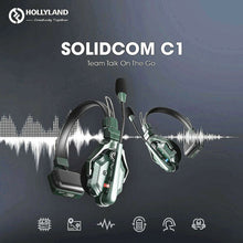 Carregar imagem no visualizador da galeria, HOLLYLAND Solidcom C1 4S Wireless Headset Intercom System 1000ft Full Duplex - MFerraz Tecnologia
