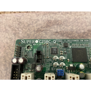 SUPERMICRO C2SBC-Q MOTHERBOARD W/ E8400 3.00GHZ + COOLER, 8GB RAM - (561) 808-9569
