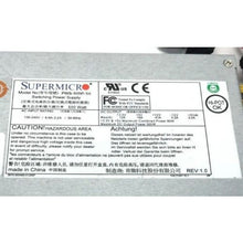 Cargar imagen en el visor de la galería, Fuente de alimentación SuperMicro PWS-505P-1H, 1U, 500 W, salida múltiple, nivel platino 
