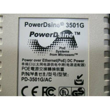 Cargar imagen en el visor de la galería, Microsemi PowerDsine 3501G PD-3501G/AC PoE Injector 48V VoIP Fortinet GPI-115 - MFerraz Tecnologia
