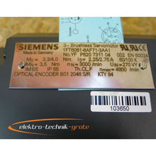 Carregar imagem no visualizador da galeria, Siemens 1ft6061-6af71-3aa1 Servo Motor-unused with 12 months NormalServers- - MFerraz Technology ITFL
