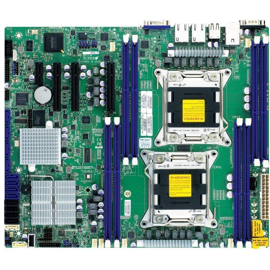Supermicro Motherboard ATX DDR3 1600 Intel - LGA 2011 X9DRL-EF-O 691199658587-FoxTI