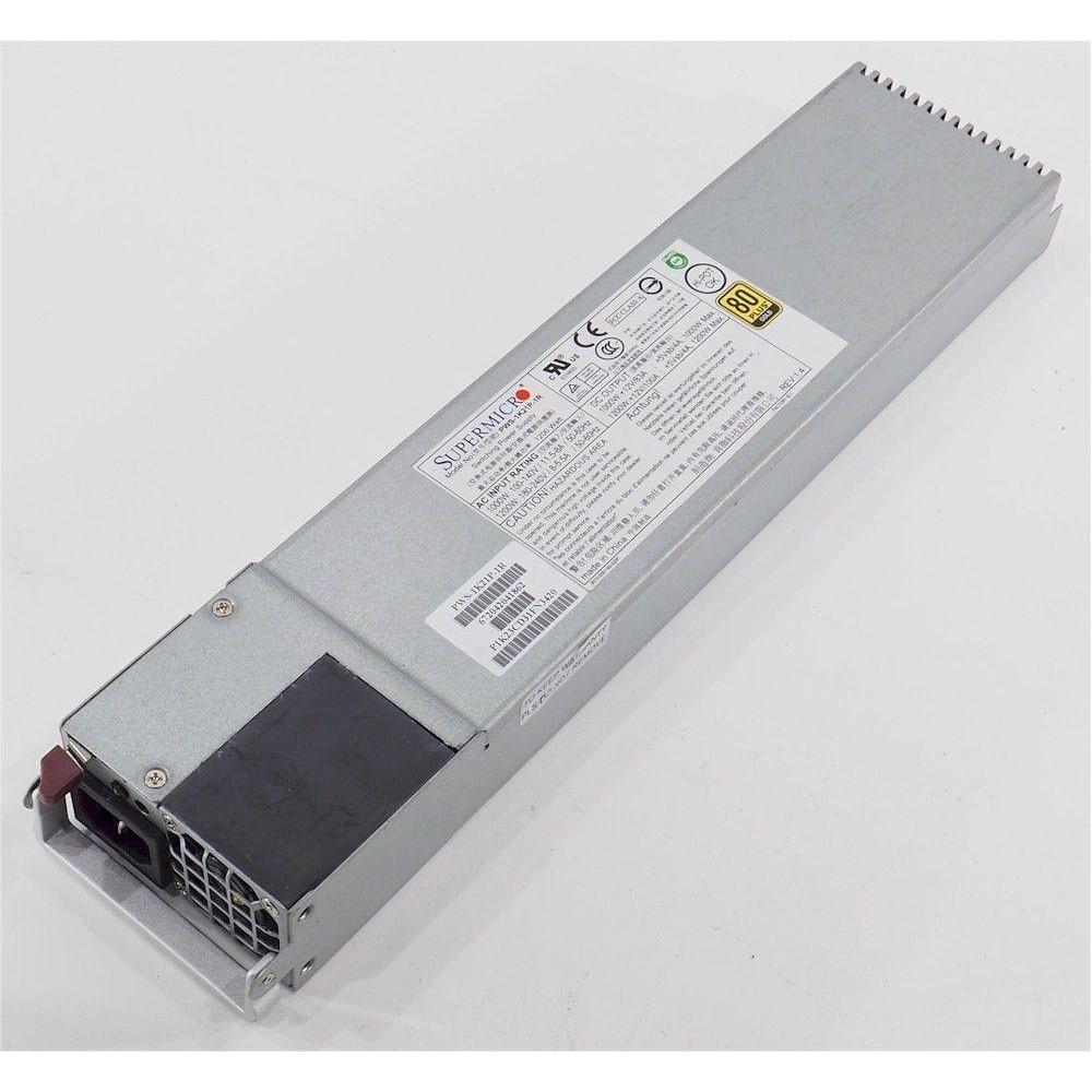 Supermicro PWS-1K21P-1R 1200W Redundant Server Power Supply 80 Plus Gold 869601852155-FoxTI